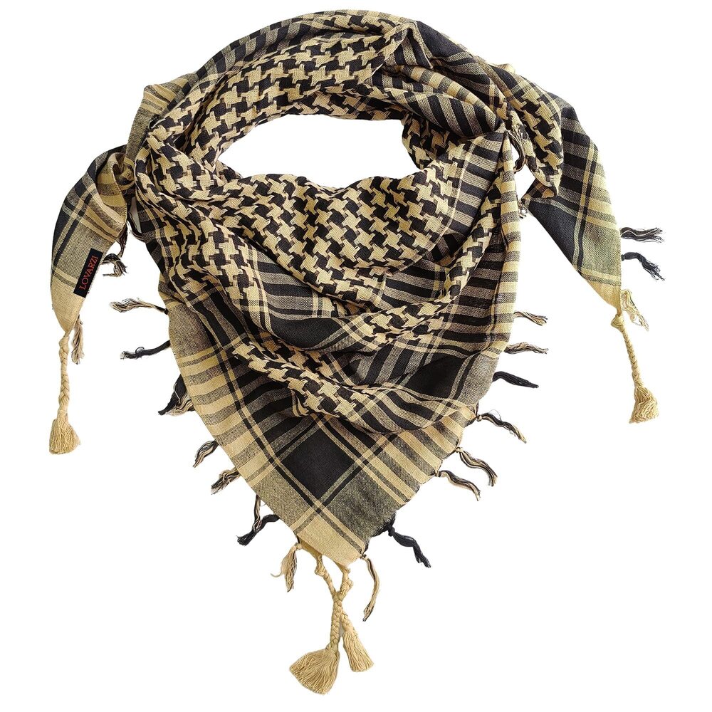 7165 Desert Tactical Military Army Soldiers Shemagh Scarf Camoflague Sand
